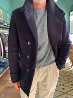 Peacoat in velluto Koon