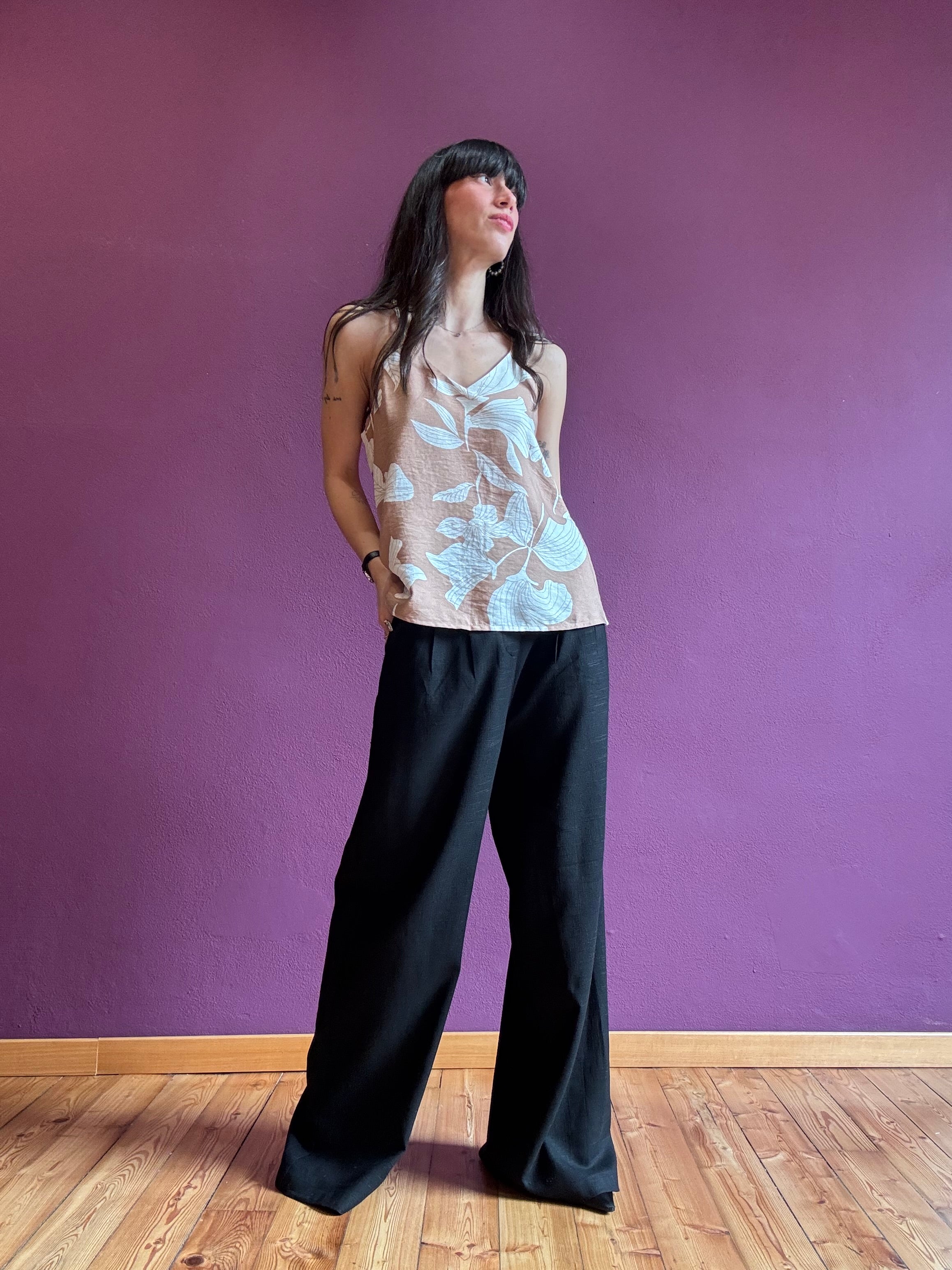 Patterned camisole top