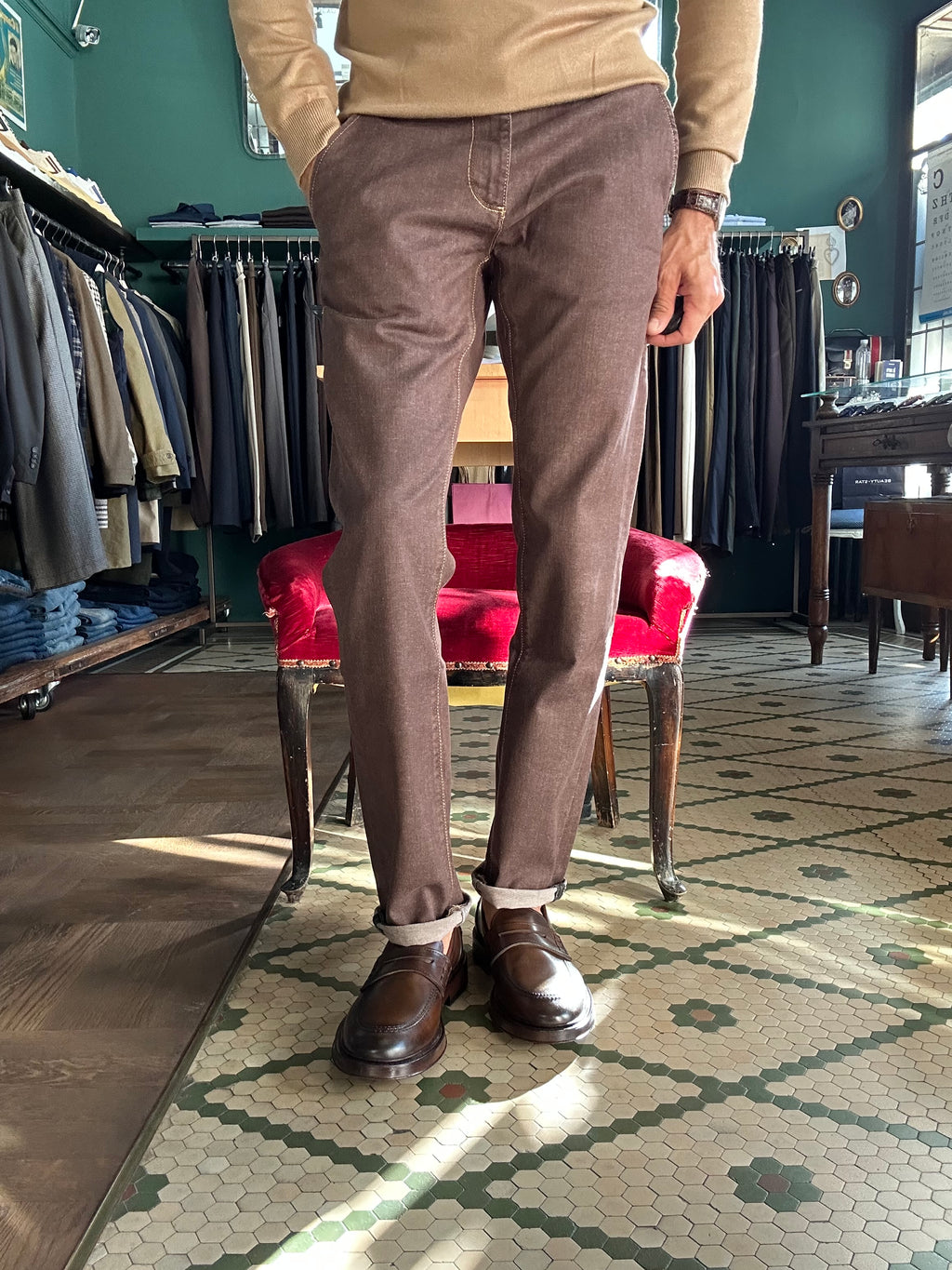 Jeans Modoc chino tapered fit