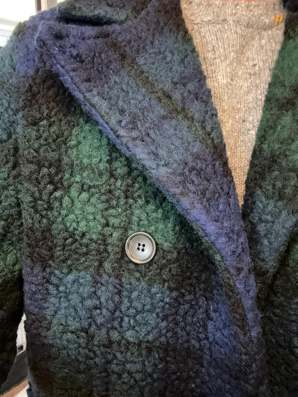 Cappotto peacoat koon in misto lana