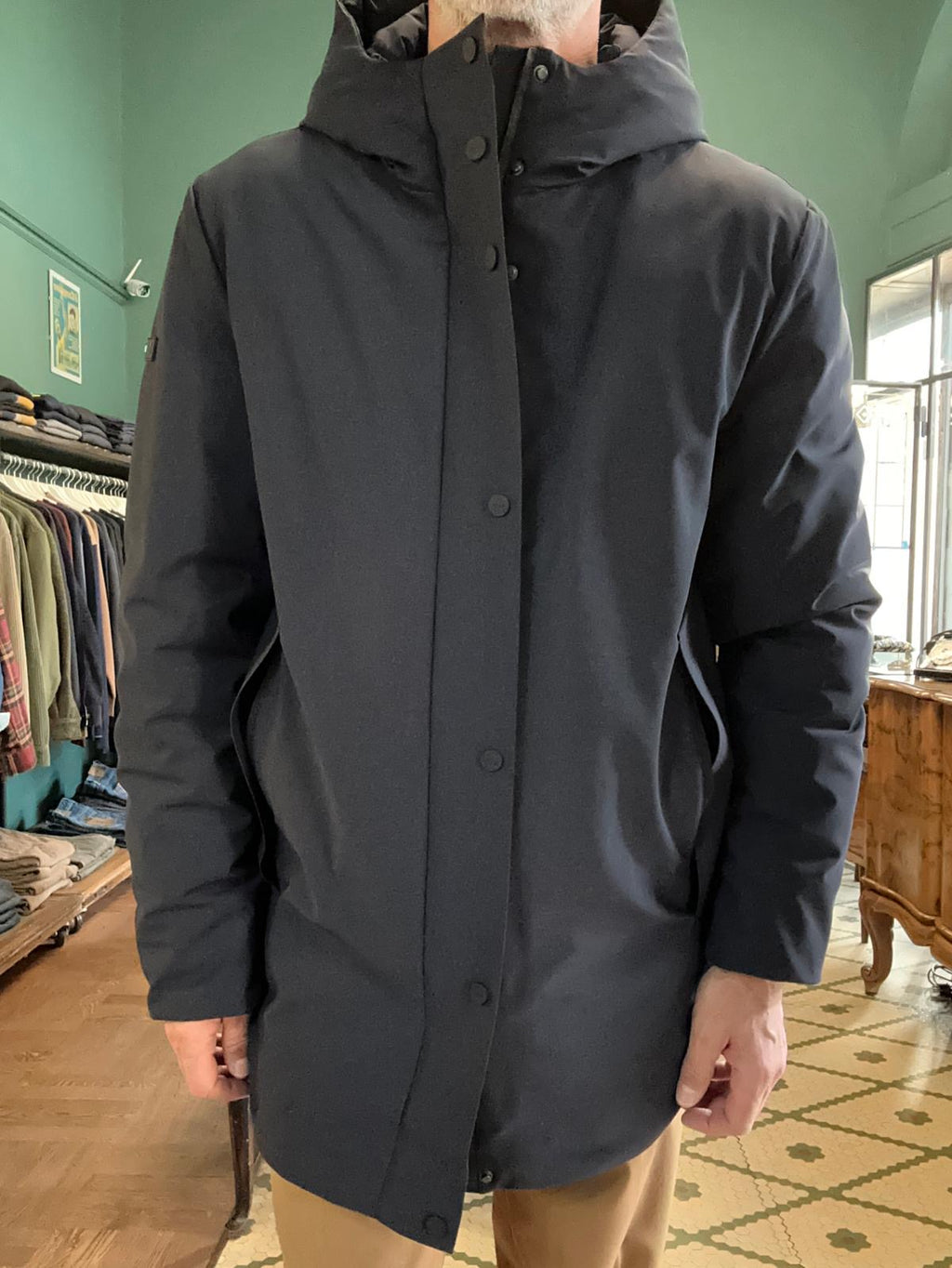 Giubbotto parka imbottito “alexander”