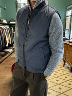 Smanicato reversibile blu