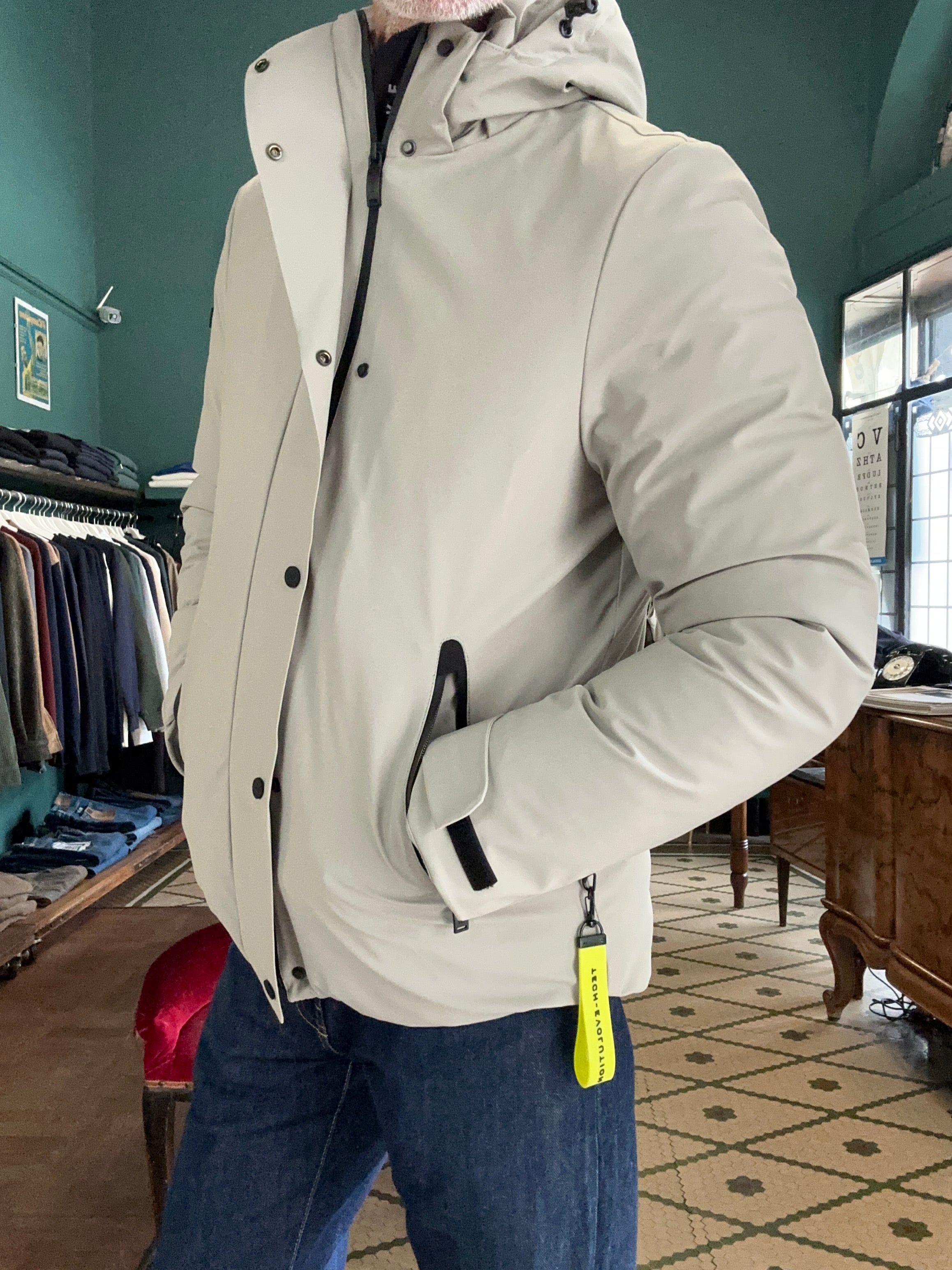 Giubbotto "copernico" tech imbottito