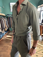Camicia Adam in jersey no stiro
