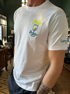 T-shirt embroidered gin and tonic therapy