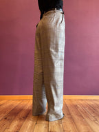 Pantalone principe di Galles a vita alta