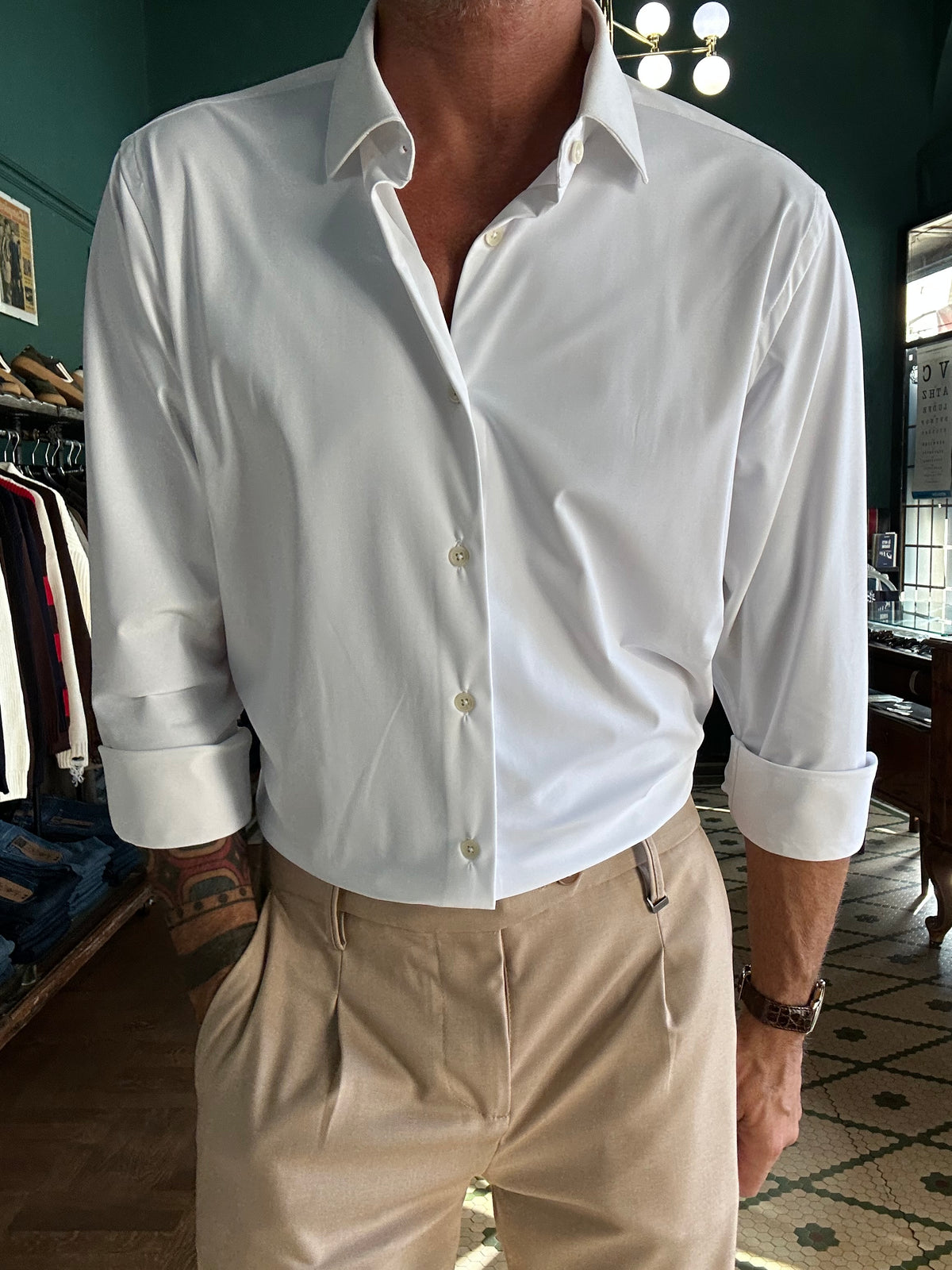 Camicia Sam no-stiro