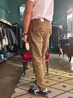 Pantalone fatigue moleskine degrasse