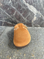 Sabot riva velour wool mandorla