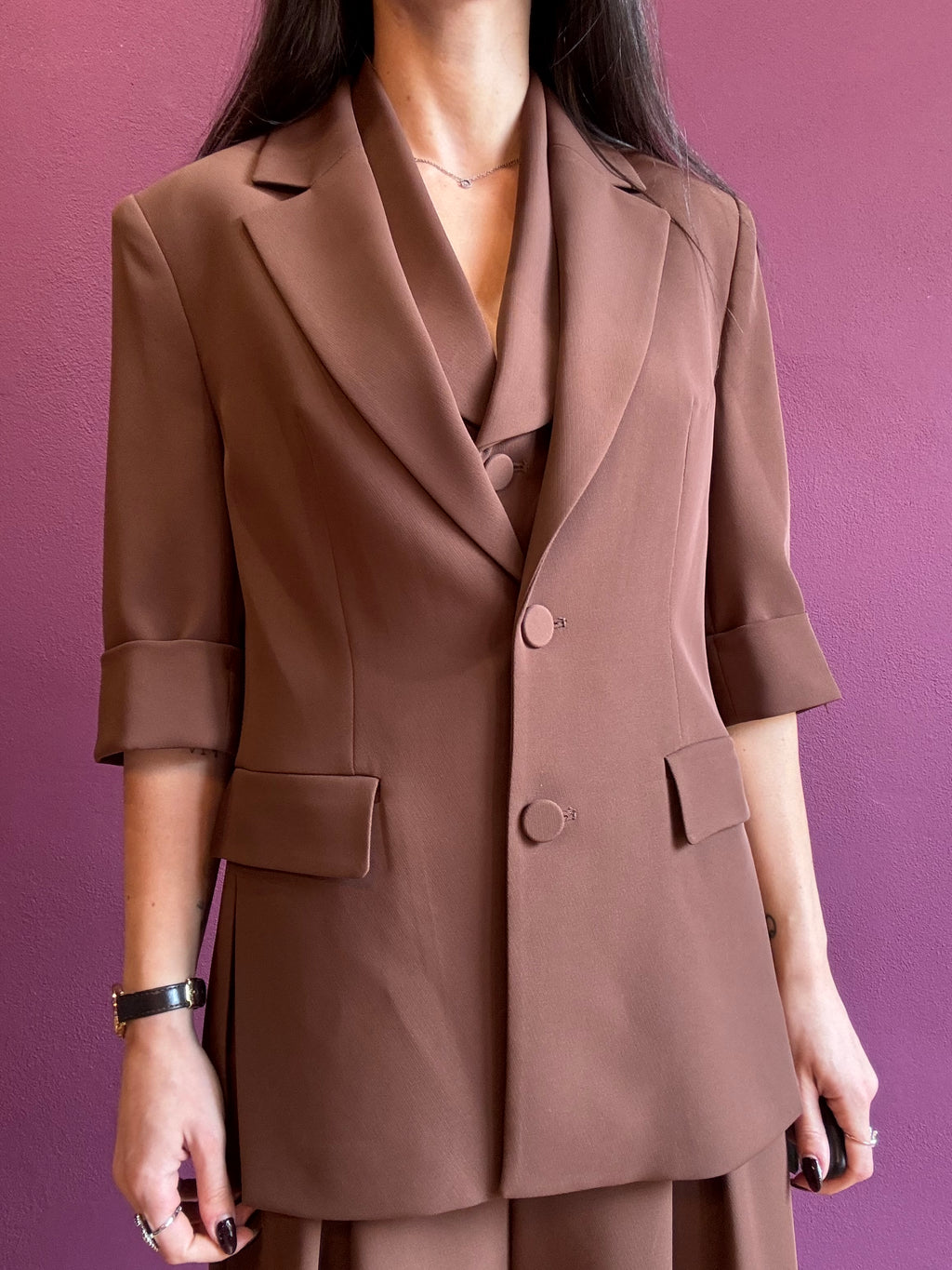 Single-breasted jacket