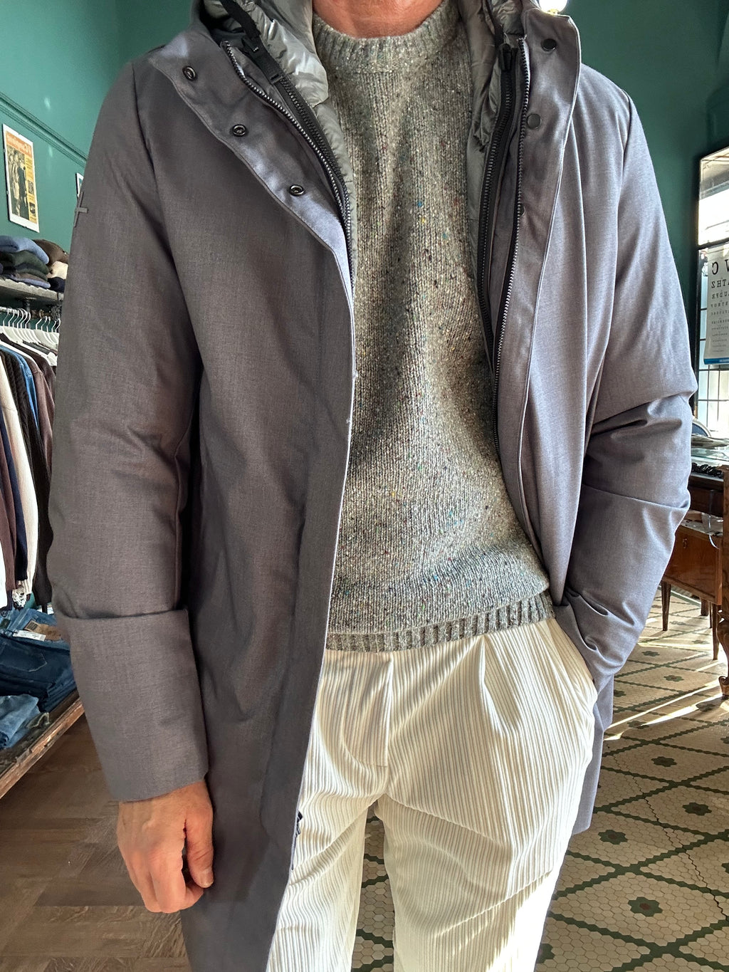 Parka 3 in 1 con interno piumino estraibile