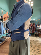 Gilet garry’s earth in fustagno