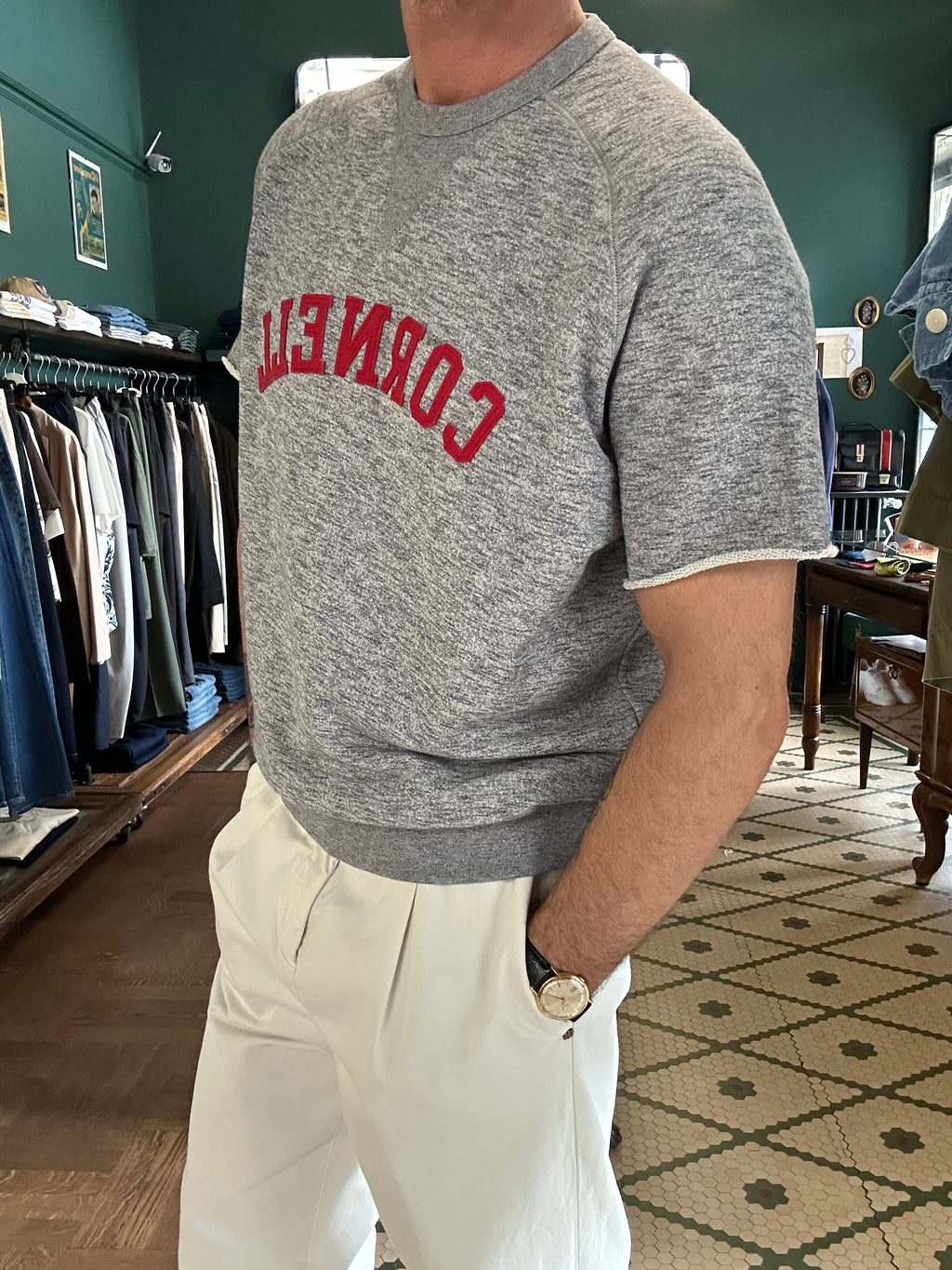 Felpa Chesapeack’s mezza manica cornell