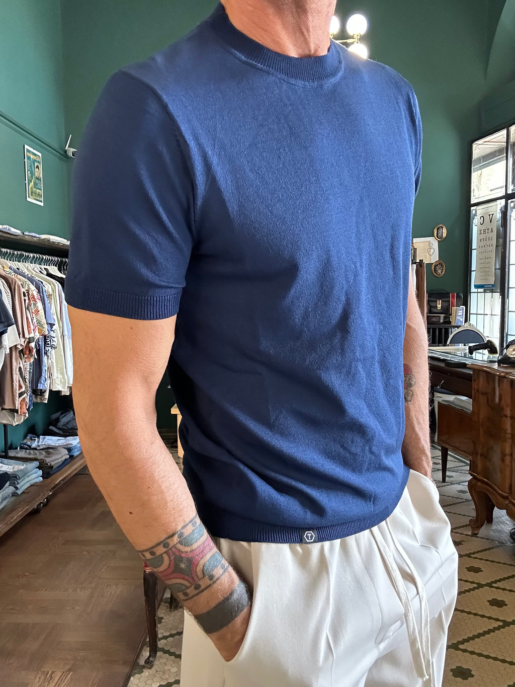 T-shirt In maglina