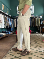Pantalaccio 100% lino regular fit Made in Italy