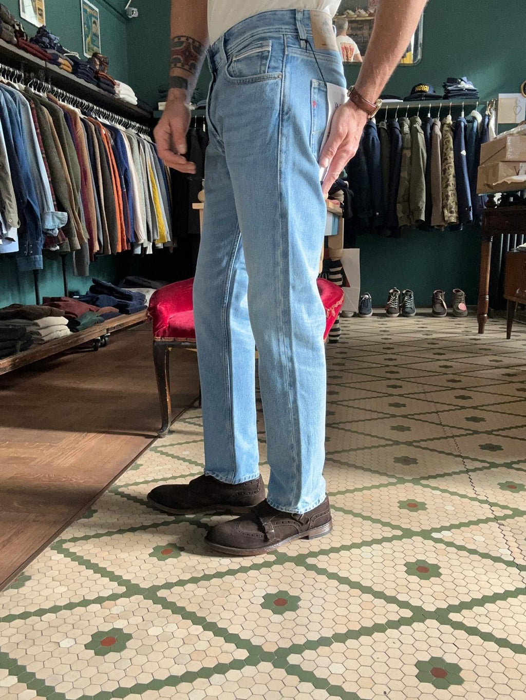 Replay Grover Straight Fit Jeans