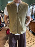 Gilet chesapeake’s verde cachi con interno in sherpa