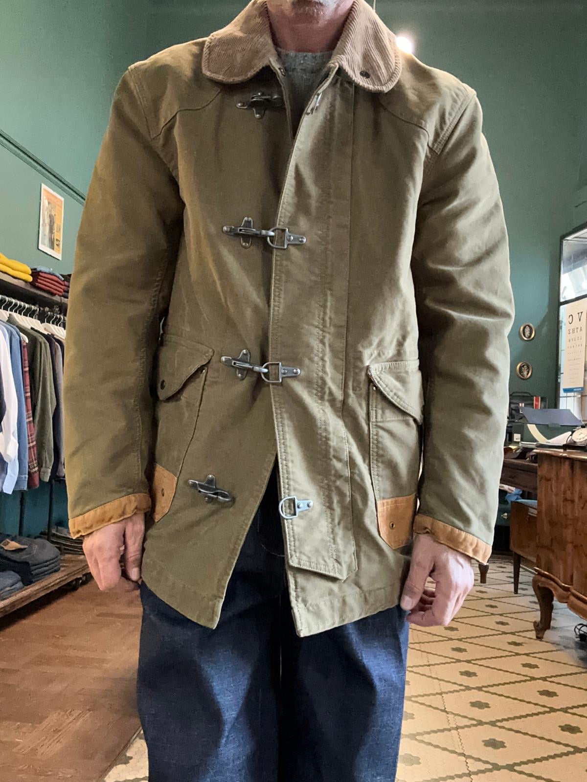 Chesapeake’s giubbotto fireman jungle verde khaki