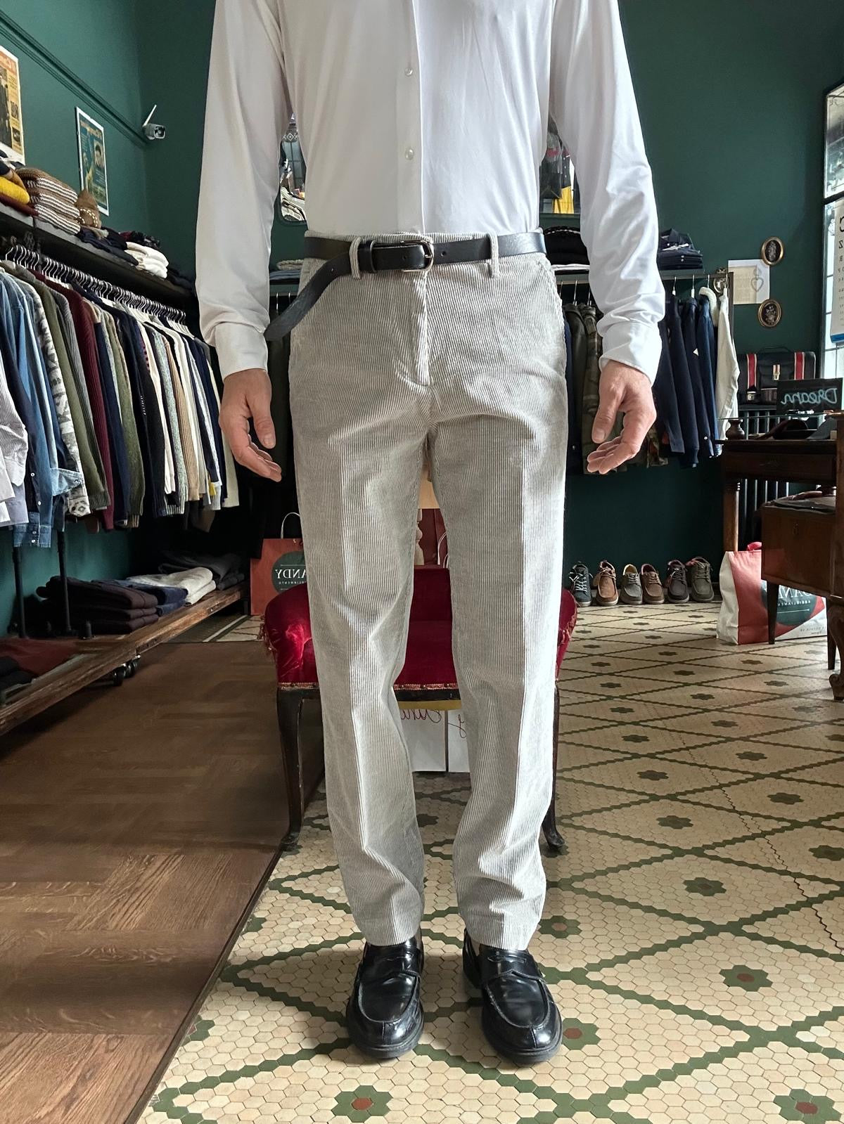 Pantalone chino velluto coste