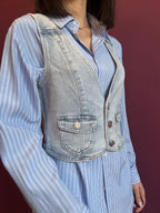Marta denim vest