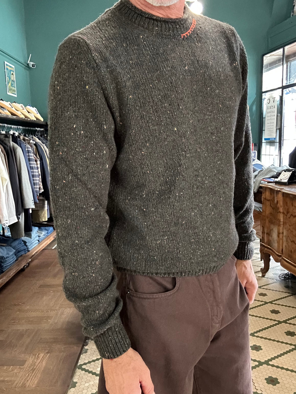 Maglione Koon misto lana puntinato