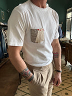 T-shirt koon con taschino fantasia