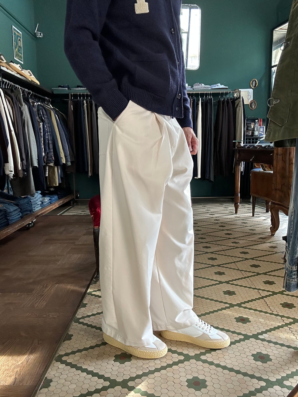 Pantalone over size made in Italy