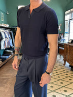 Polo 100% cotone con trama