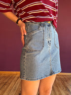 Minigonna in jeans