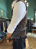 Gilet effetto denim Garry’s Earth