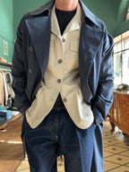 overcoat lined in cotton
