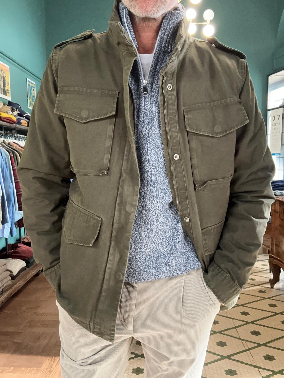 Field jacket con imbottitura  rimovibile