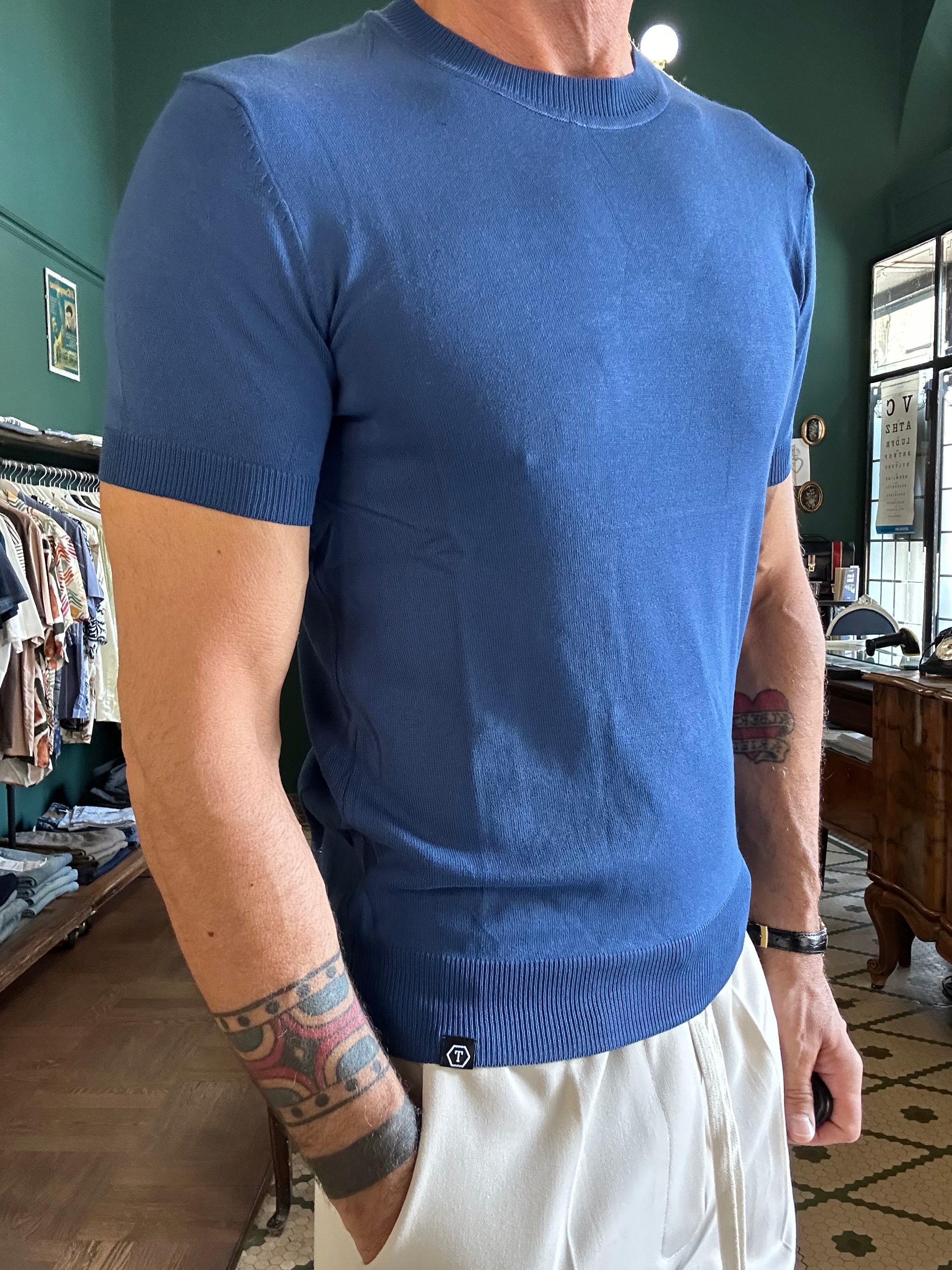 T-shirt In maglina