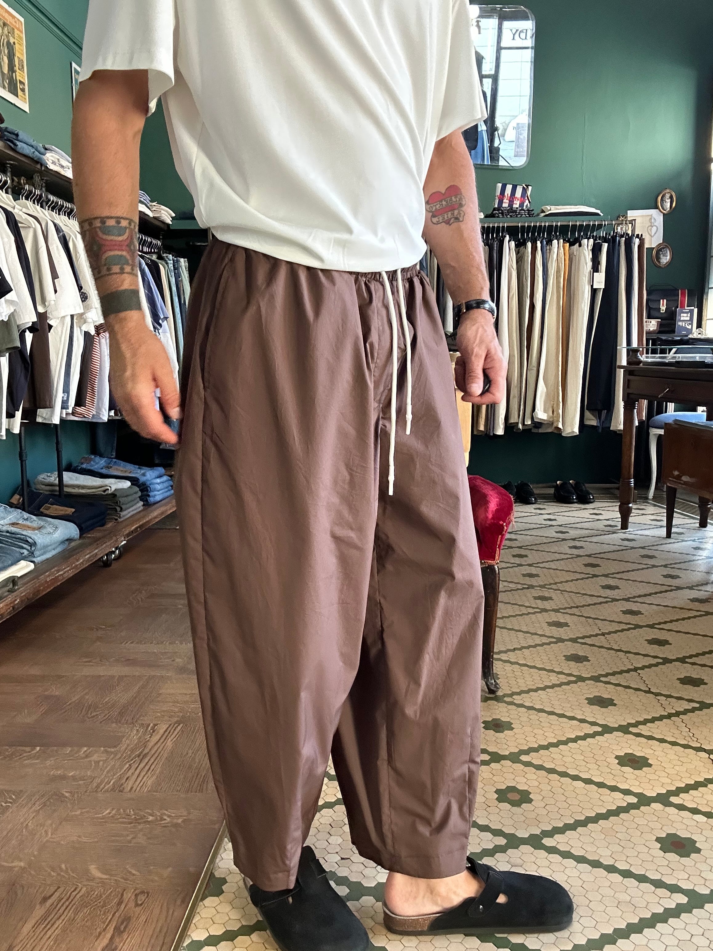 Pantalaccio oversize tela paracadute Made in Italy