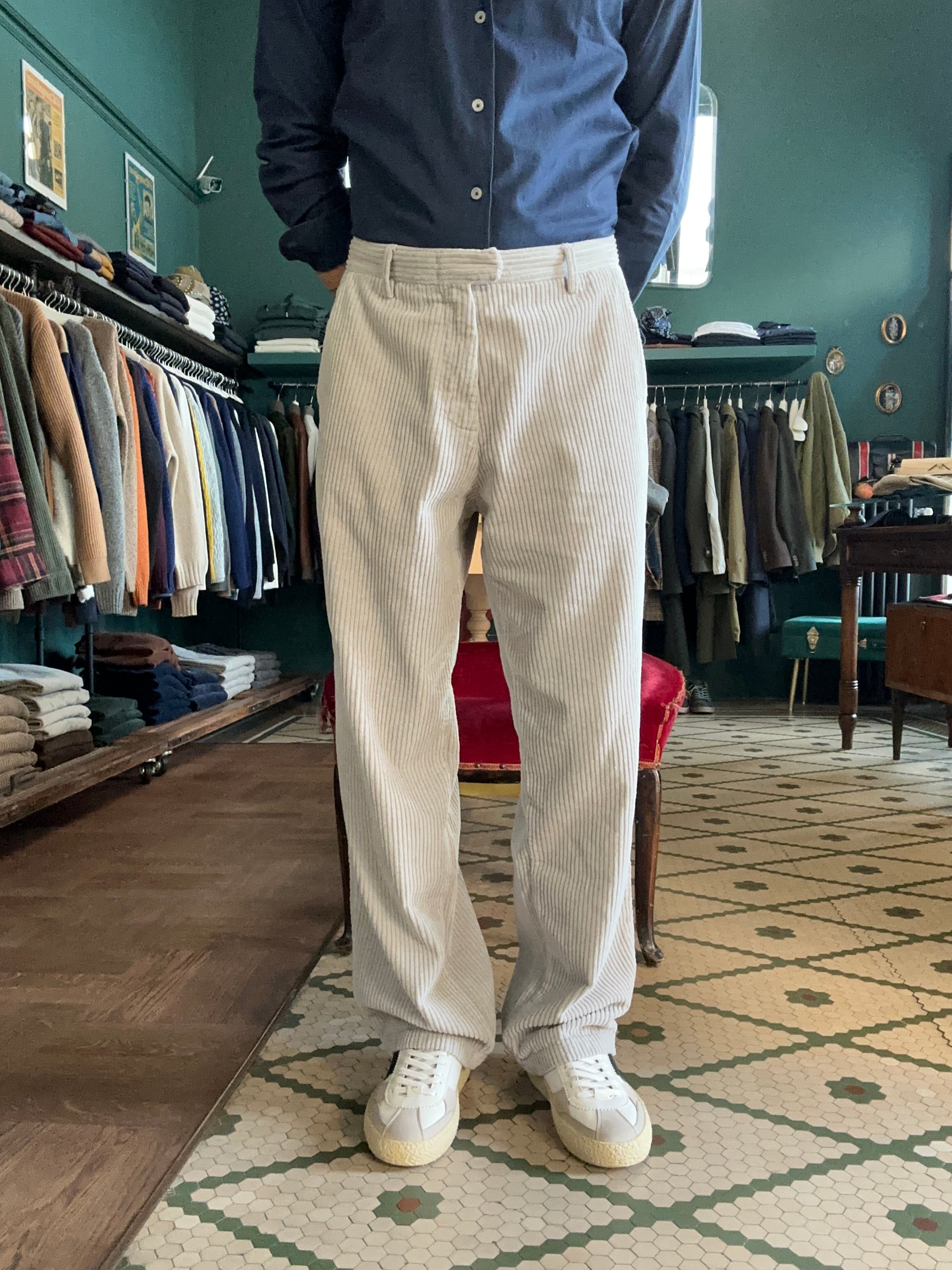 Pantalone Ghibli in velluto a coste