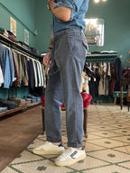 Pantaloni “Lion” in velluto mille righe