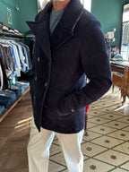 Peacoat in velluto Koon