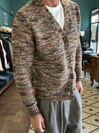 Cardigan misto lana multicolor