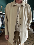 Waterproof trench coat