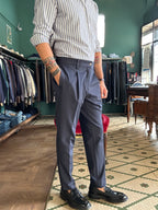 Pantalone Dylan con pence made in Italy