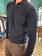 Maglione Polo Retois 100% lana merino