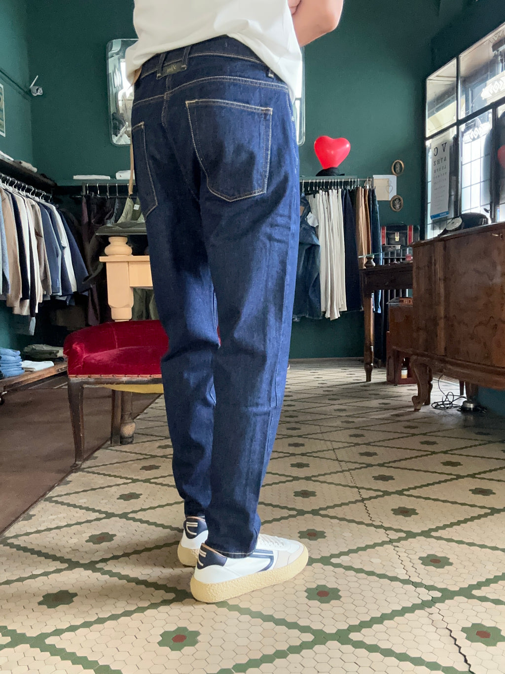 Jeans Yellowstone cropped fit