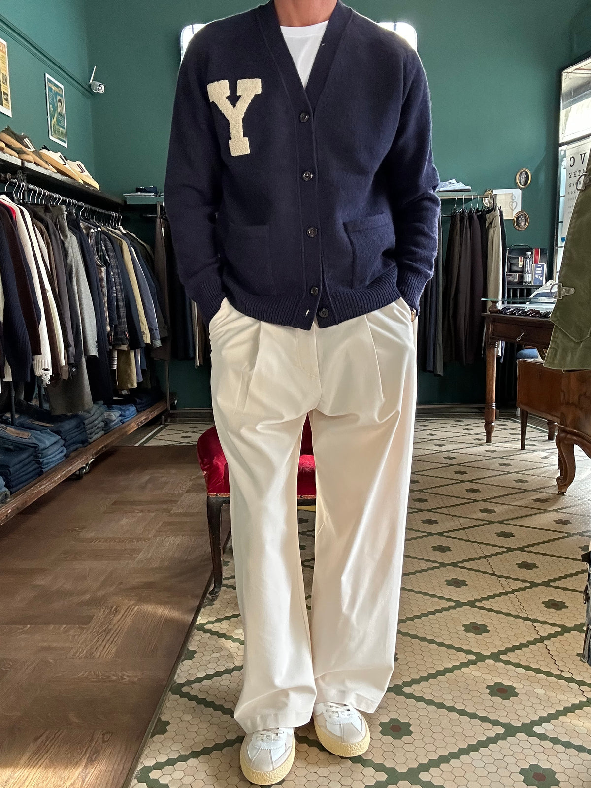 Pantalone over size made in Italy