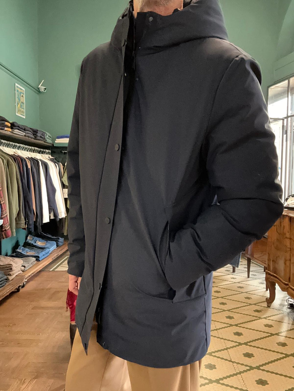 Giubbotto parka imbottito “alexander”