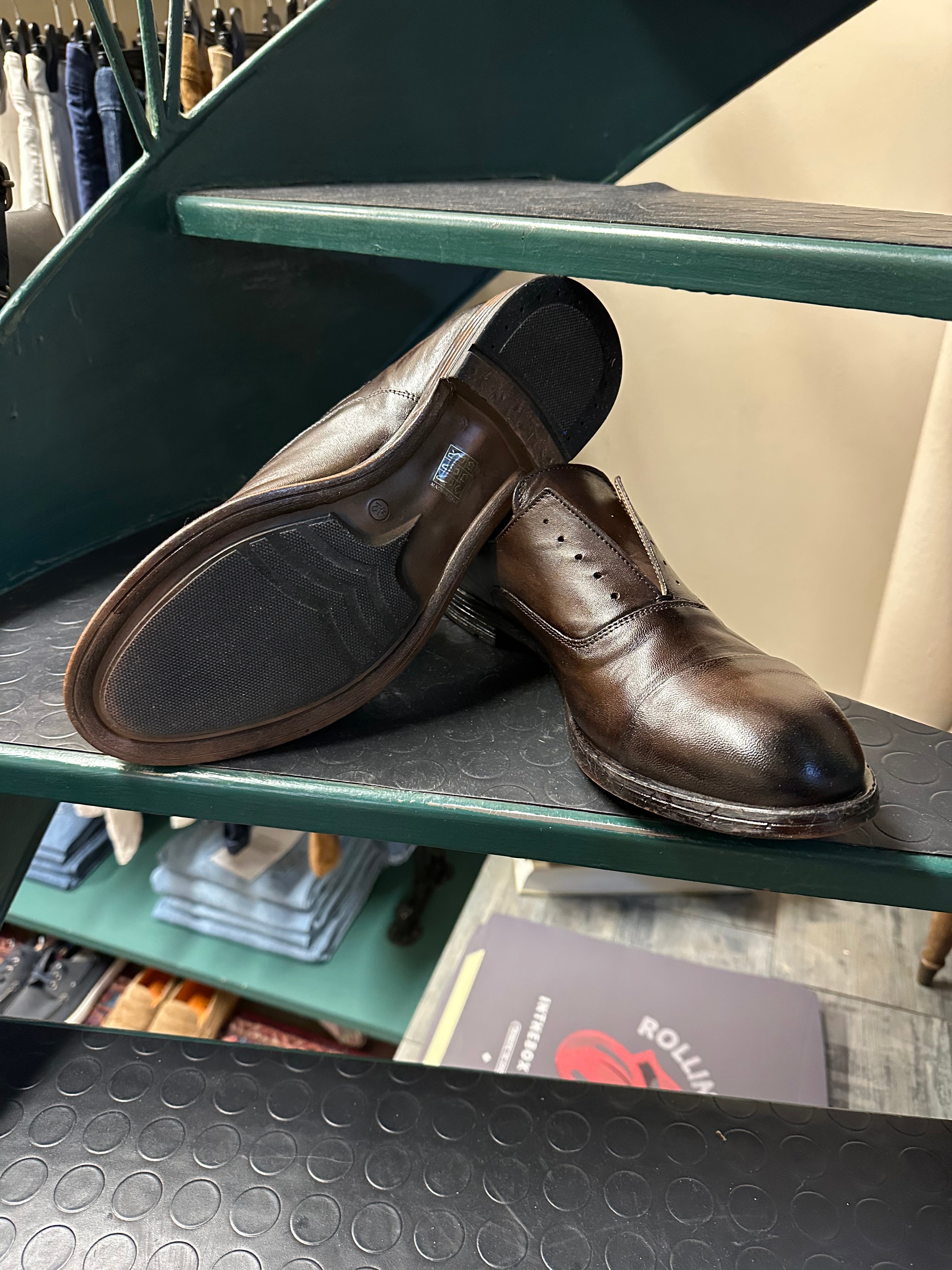 Francesina in montone senza stringhe