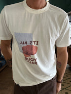 T-Shirt in cotone Koon con stampa e taschino