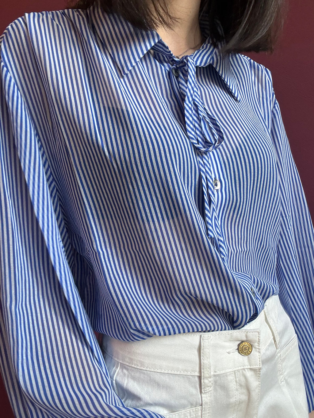 Satin wand shirt