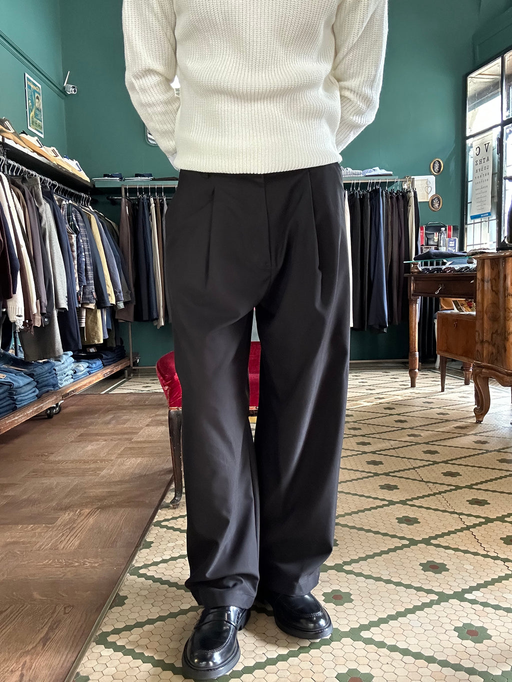 Pantalone over size made in Italy