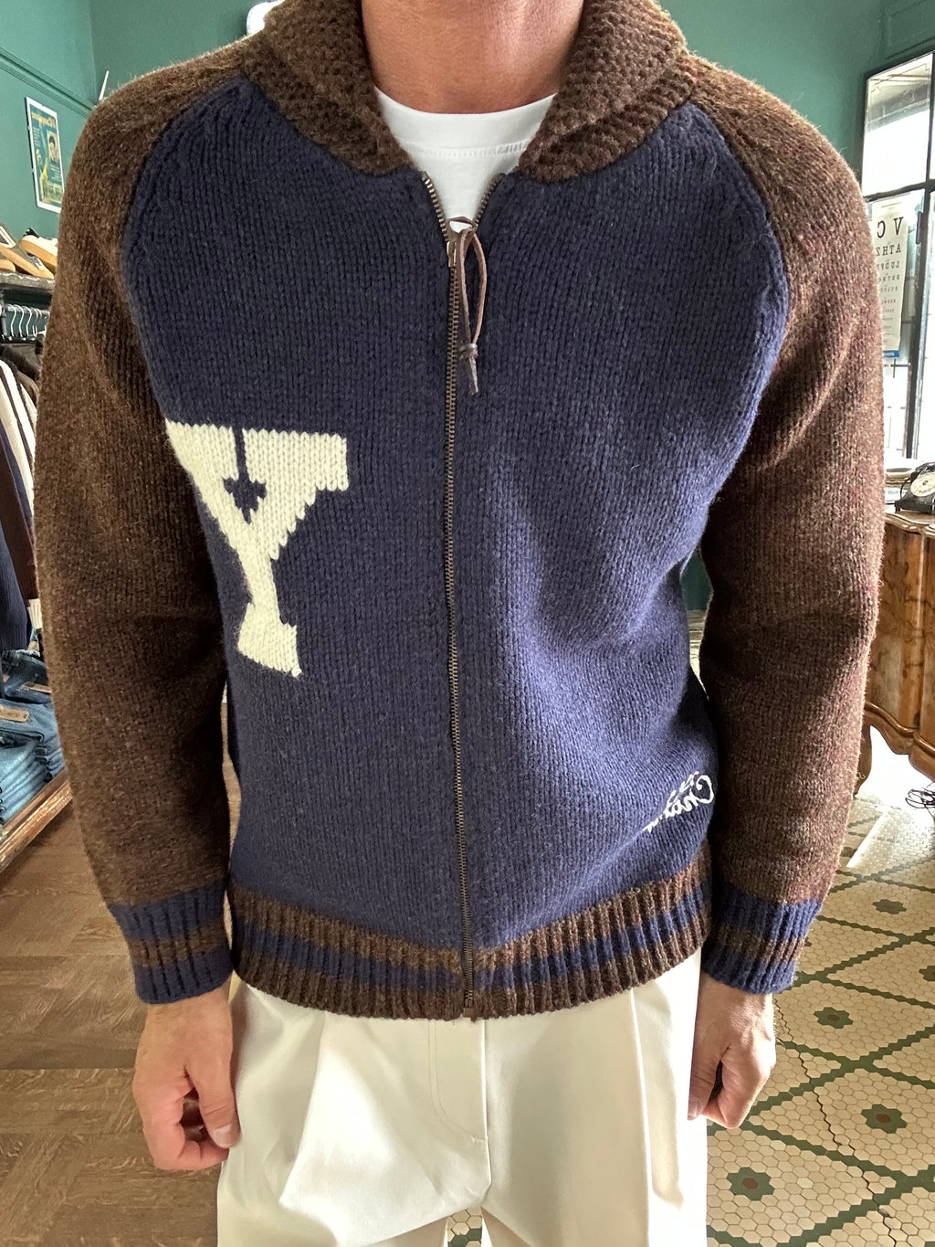 Maglione stadium zip yankees champ in lana Chesapeack’s