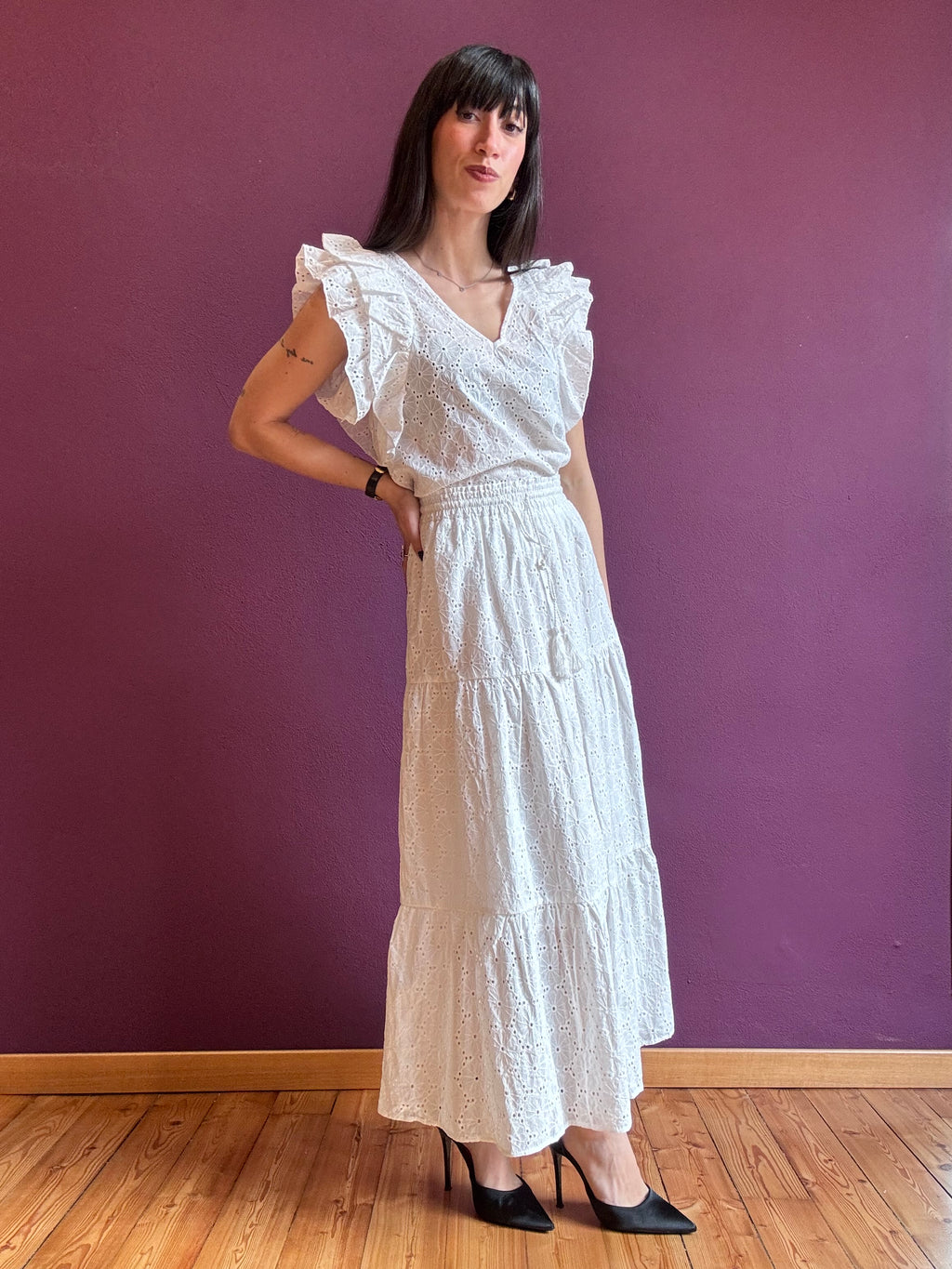 Gonna lunga sangallo